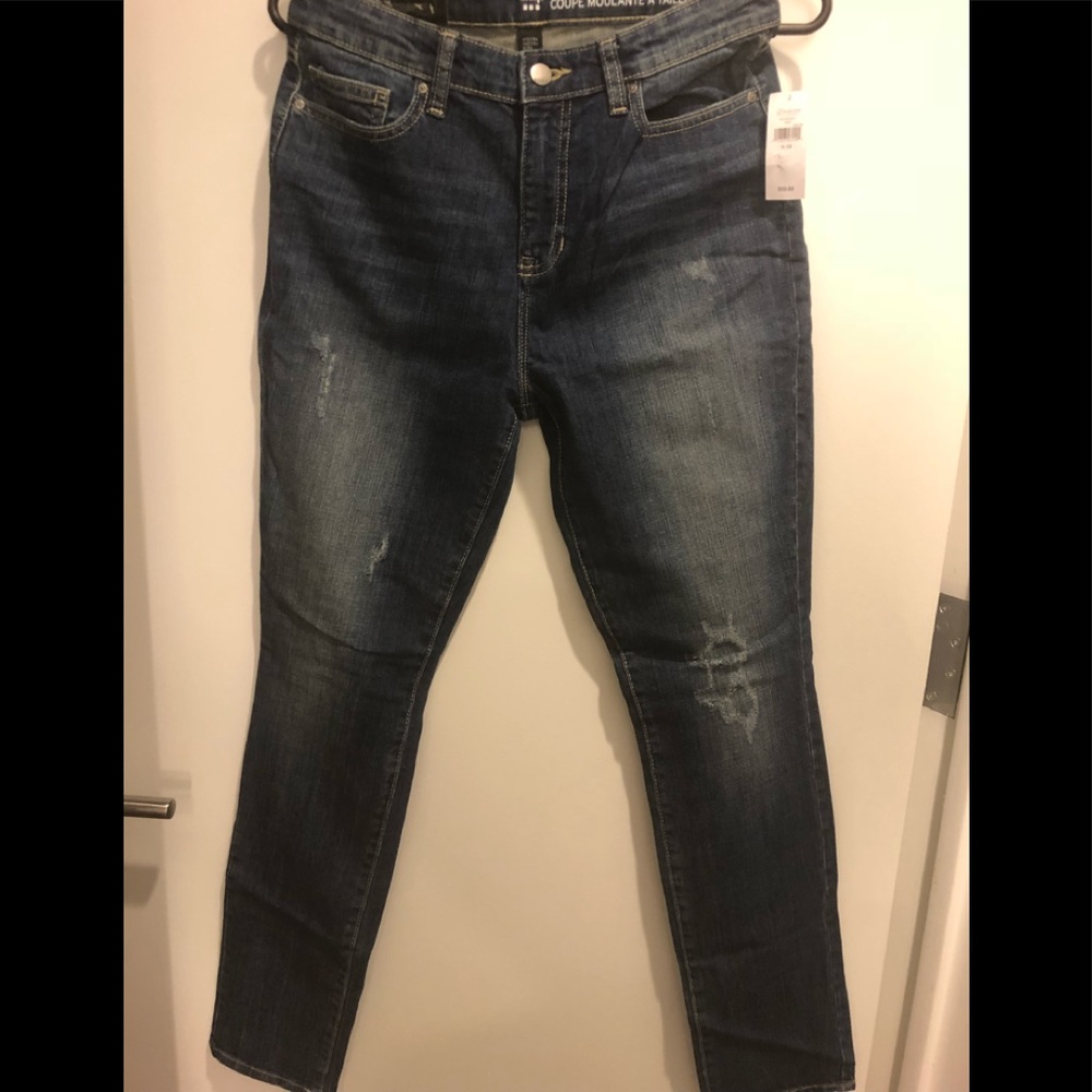 Gap High Rise Skinny Coupe Moulante A’Taille Haute